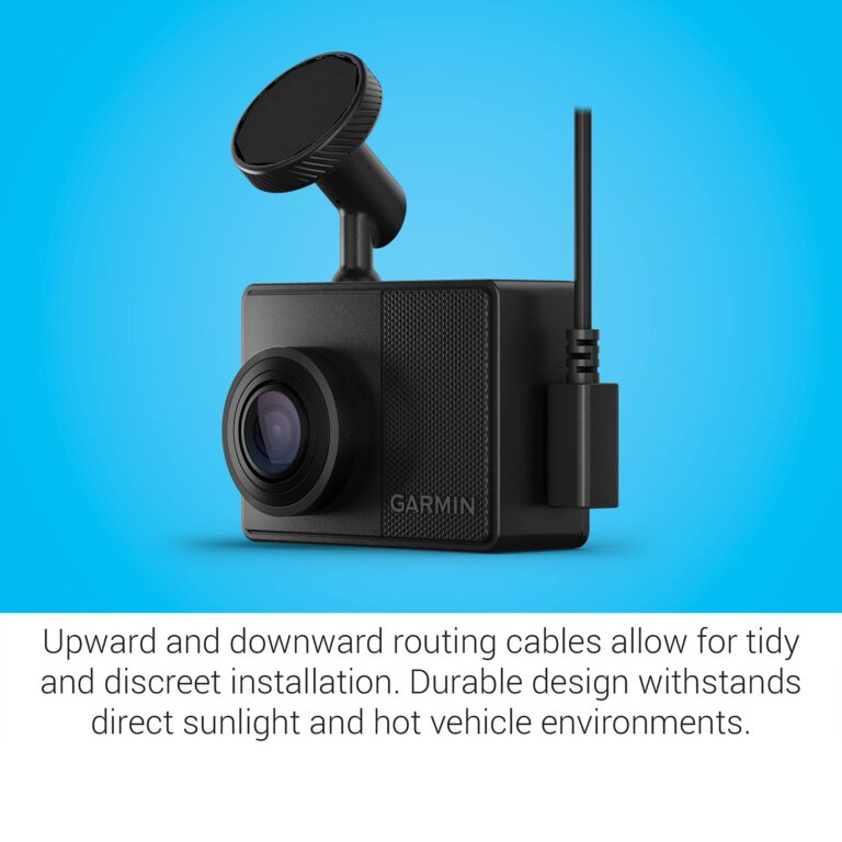 Garmin Dash Cam 67W, 180-degree FOV, 1440p, Monitor Your Vehicle w/Signature Constant Power Bundle - Image 4