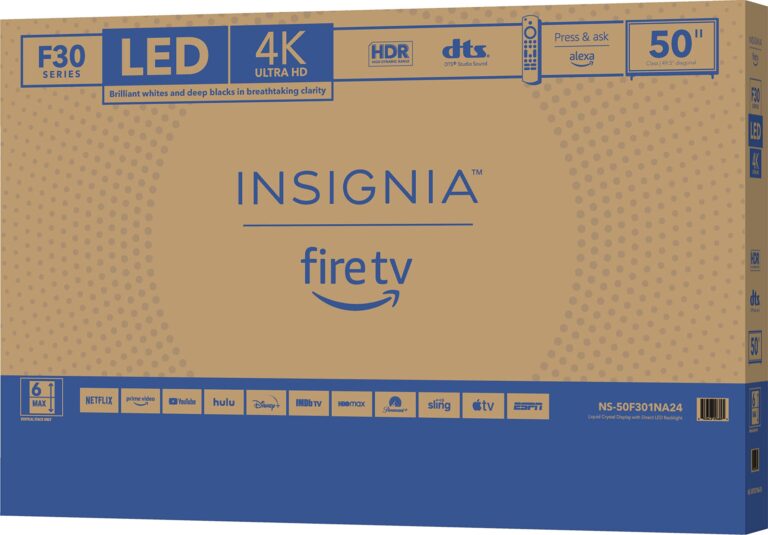 INSIGNIA 50-inch Class F30 Series LED 4K UHD Smart Fire TV with Alexa Voice Remote (NS-50F301NA24) - Image 2