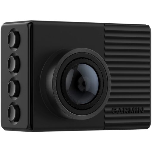 Garmin Dash Cam 66W, Extra-Wide 180-Degree Field of View In 1440P HD, 2" LCD Screen and Voice Control, Very Compact with Automatic Incident Detection and Recording , Black