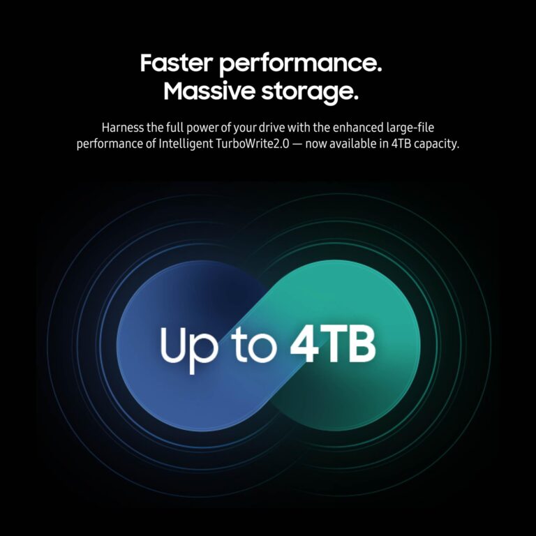 SAMSUNG 990 EVO Plus SSD 2TB, PCIe Gen 4x4, Gen 5x2 M.2 2280, Speeds Up-to 7,250 MB/s, Upgrade Storage for PC/Laptops, HMB Technology and Intelligent Turbowrite 2.0, (MZ-V9S2T0B/AM) - Image 5