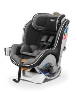 Chicco NextFit Zip Convertible Car Seat, Rear-Facing Seat for Infants 5-40 lbs., Forward-Facing Toddler Car Seat 25-65 lbs., Baby Travel Gear | Carbon/Black/Grey
