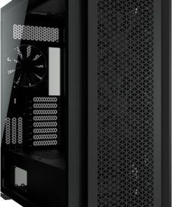 CORSAIR 7000D AIRFLOW Full-Tower ATX PC Case – High-Airflow Front Panel – Spacious Interior – Easy Cable Management – 3x 140mm AirGuide Fans with PWM Repeater Included – Black