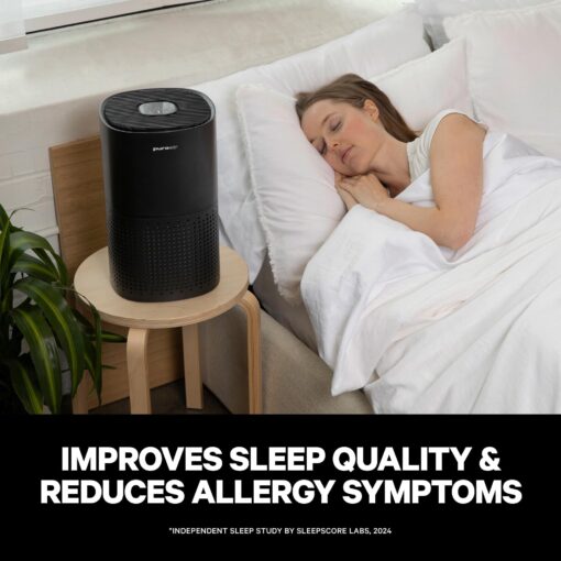 PuroAir 240 HEPA Air Purifiers for Home Large Rooms - Covers Up To 1,000 Sq Ft - Filters Up To 99.9% of Pollutants, Smoke, Pollen, Dust - Quiet HEPA Air Filter - Air Purifiers for Bedroom (2 Pack) - Image 2