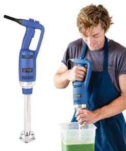 TK Commercial Immersion Blender, 500 Watt/.5 HP Variable Speed Motor, 16,000 RPM Heavy Duty with Performance Assurance - 12"