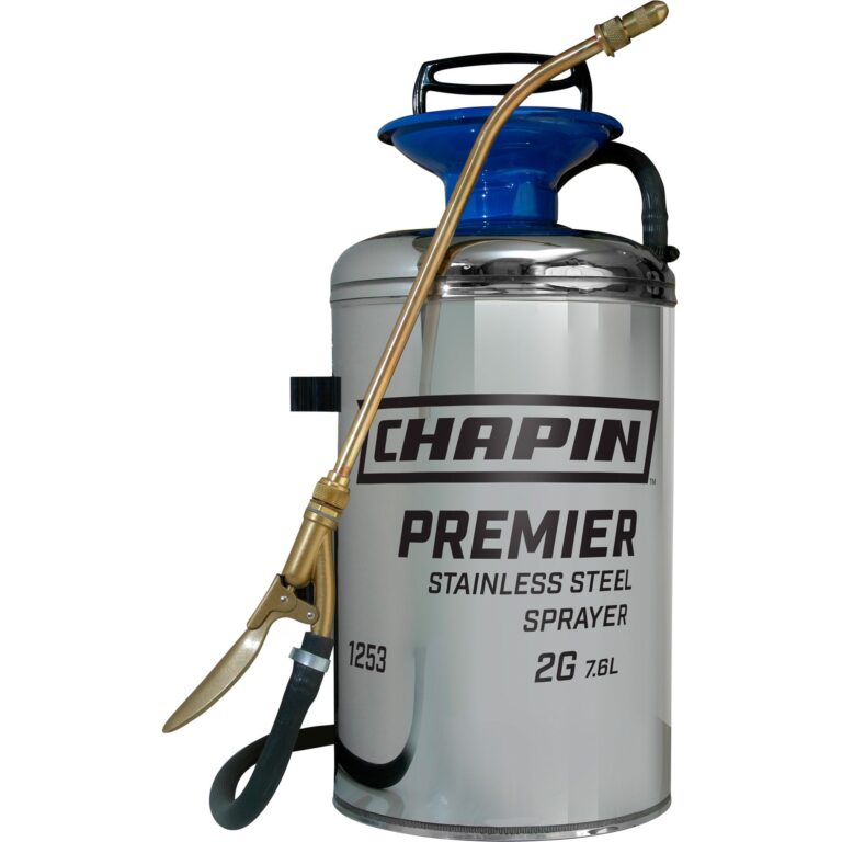 Chapin 1253 2 Gallon Premier Stainless Steel Sprayer for Fertilizer, Herbicides and Pesticides - Image 2