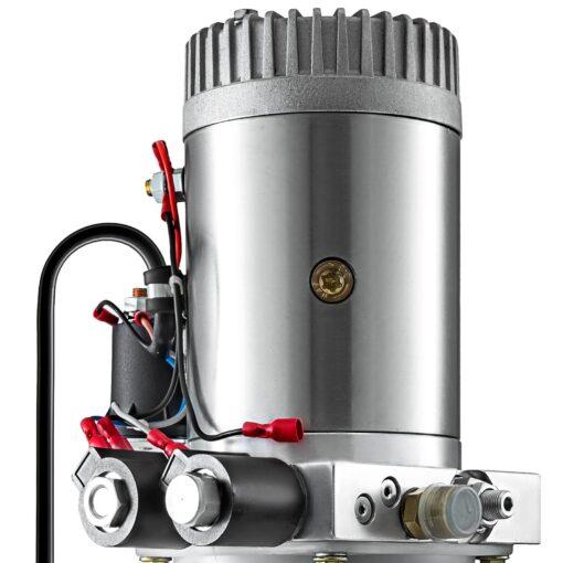 Mophorn 6 Quart Hydraulic Pump Hydraulic Power Unit (Plastic, 6 Quart/Double Action) - Image 4