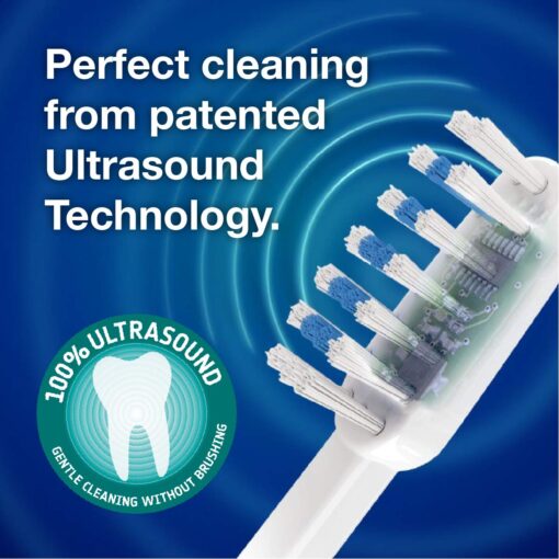 Emmi-dent Oral Waver Electric Toothbrush with 100% Ultrasound Technology, Gentle Vibration and Nano-Bubble Toothpaste. Ideal for Sensitive Teeth, Plaque Removal and More! (Half Year Supply Set) - Image 6