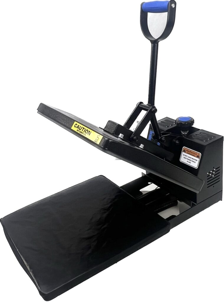 Fancierstudio DG Digital Heat Press Pull Out Lower Platen 5.5" Slide Out T-Shirt Sublimation Heat Press DG15x15 BP - Image 6