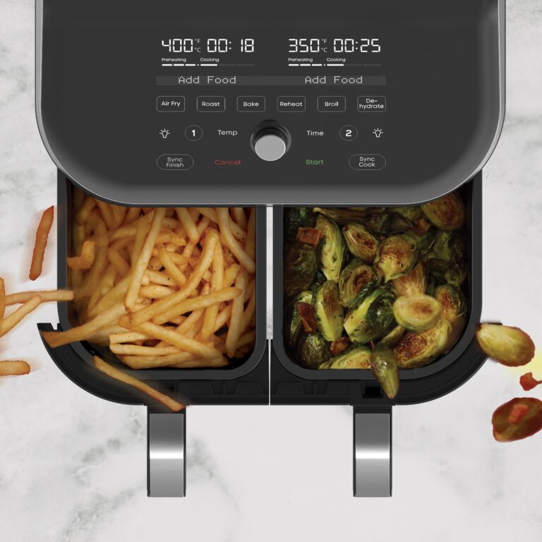 Instant Pot Vortex Plus XL 8QT ClearCook Air Fryer, Clear Windows & Custom Program Options,8-in-1 Functions that Crisps,Broils,Roasts, Dehydrates, Bakes, Reheats, from the Makers of Instant Pot, Black - Image 5