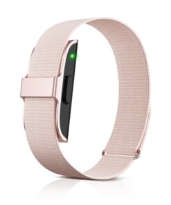 SEEKZERO Sleep & Fitness Tracker for Women Men | 24/7 Heart Rate, Blood Oxygen & Stress Monitor | Step & Calorie Counter | IP68 Waterproof Activity Tracker, Pink (No App Subscription)