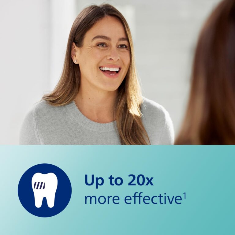 Philips Sonicare DiamondClean Smart 9300 Electric Toothbrush, Sonic Toothbrush with App, Pressure Sensor, Brush Head Detection, 4 Brushing Modes and 3 Intensity Levels, Black, Model HX9903/15 - Image 8