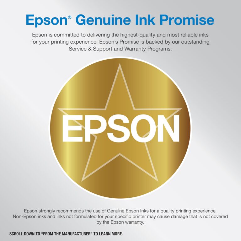 Epson EcoTank ET-4800 Wireless All-in-One Cartridge-Free Supertank Printer with Scanner, Copier, Fax, ADF and Ethernet – Ideal-for Your Home Office, White - Image 2