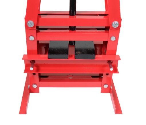 Dragway Tools 6-Ton Benchtop Hydraulic A-Frame Shop Press with Press Plates - Image 4