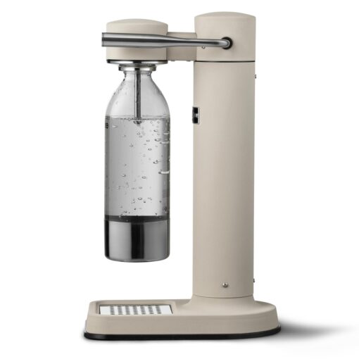aarke Carbonator lll, Sparkling & Carbonation Water Machine, Stainless Steel with PET BPA-Free Reusable Bottle Volume 800 mL (Sand) - Image 9
