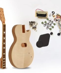 Batking DIY Guitar Kits Build Your Own Unfinished Electric Guitars Project Package with All Accessories