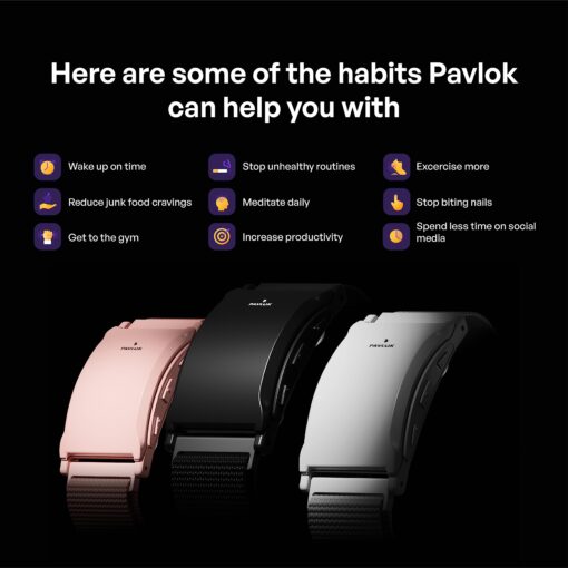 Pavlok 3 - Silent Alarm & Wearable Mindfulness Coach for Good Habits - Elevate Mindfulness, Create Good Habits - Track Steps, Activity, and Sleep Patterns - Image 6