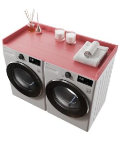 ClimbHope Washer Dryer Countertop HDPE No Installation - Washer and Dryer Topper Covers for The Top Laundry Room Organization and Storage Waterproof