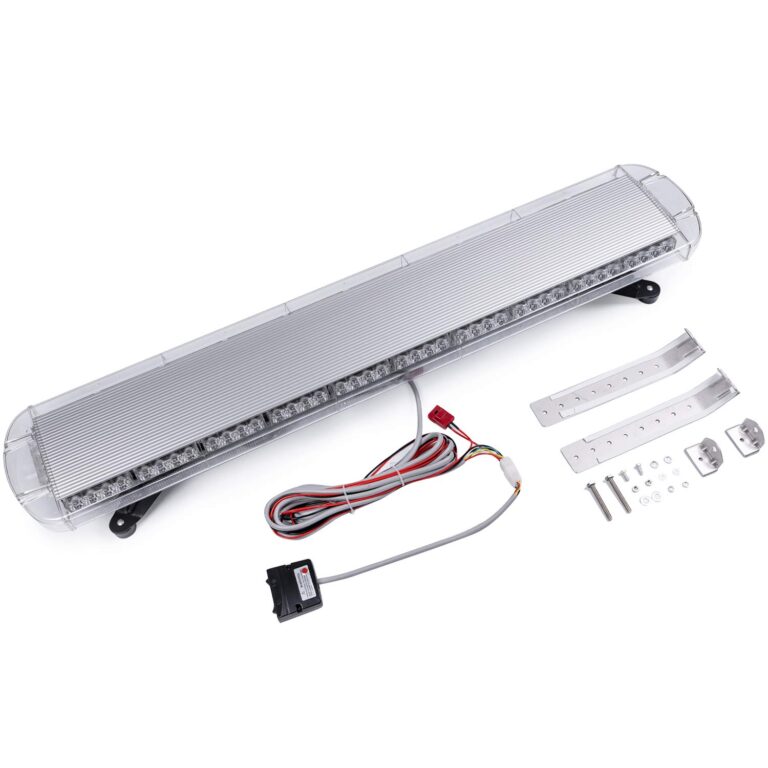 ASPL 47" 88 LED High Intensity Low Profile Roof Top Strobe Light Bar Emergency Warning Strobe Lights for Tow Truck Construction Vehicles (Amber) - Image 6