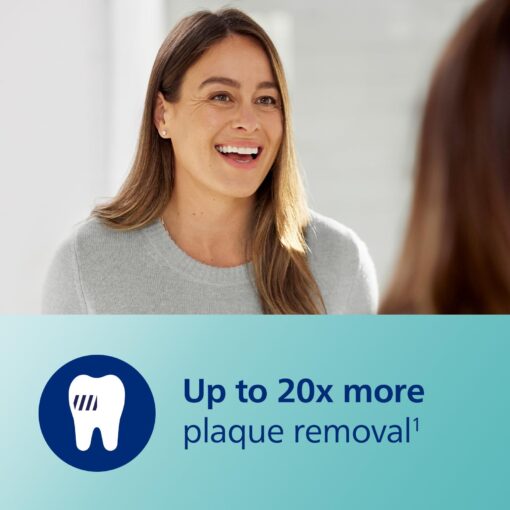 Philips Sonicare DiamondClean Smart 9750 Electric Toothbrush, Sonic Toothbrush with App, Pressure Sensor, Brush Head Detection, 5 Brushing Modes and 3 Intensity Levels, Rosegold, HX9924/67 - Image 8