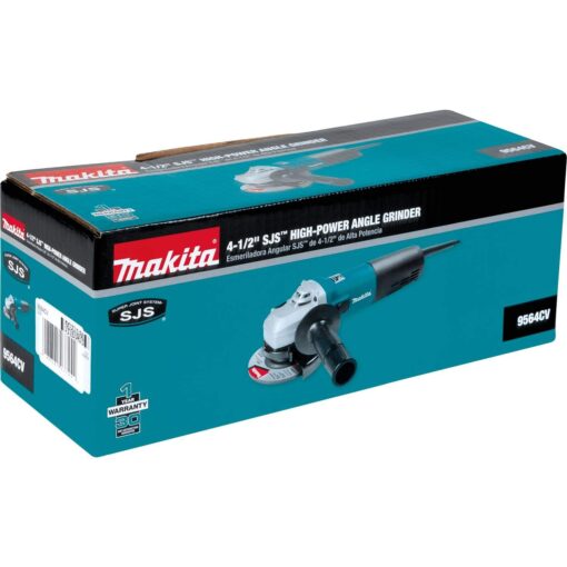 Makita 9564CV 4-1/2-Inch SJS™ High-Power Angle Grinder - Image 4
