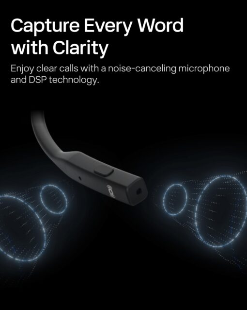 OpenComm2 UC 2025 Upgrade - Open-Ear Wireless Computer Headset with Boom Mic, Bone Conduction Bluetooth Stereo Headphones, USB-C Dongle Compatible with PC and Mac, Zoom Certified - C120 UC - Image 7