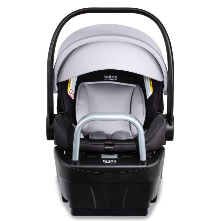 Britax Willow S Infant Car Seat with Alpine Base, ClickTight Technology, Rear Facing Car Seat with RightSize System, Glacier Onyx - Image 2