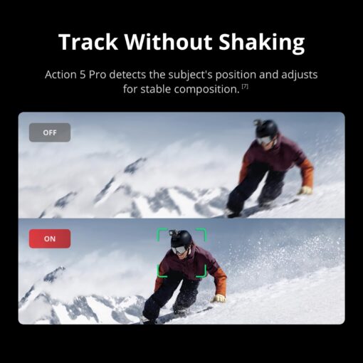 DJI Osmo Action 5 Pro Standard Combo, Waterproof Action Camera with 1/1.3" Sensor, 4K/120fps Video, Subject Tracking, Stabilization, Dual OLED Touchscreens, Action Camera 4K Ideal for Sports, Vlog - Image 6