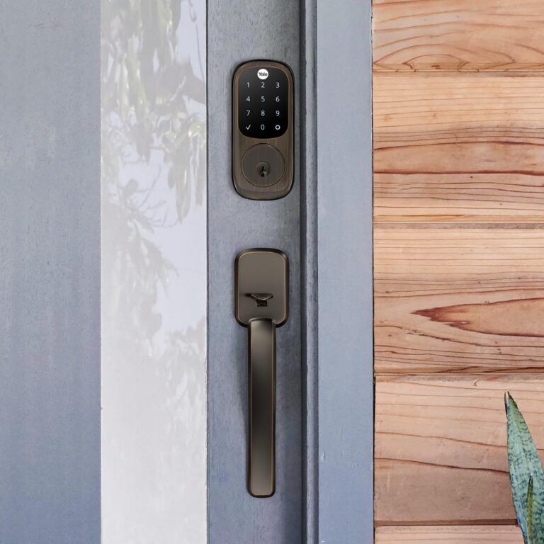 Yale Touchscreen Deadbolt with Z-Wave in Oil Rubbed Bronze - Image 6