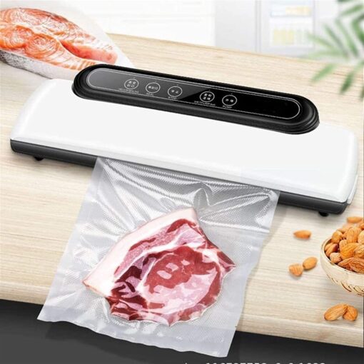 RMENST Food Vacuum Sealer Machine - Automatic Food Sealer for Food Saver with Dry Moist Food Modes,Compact Design,with Bags Easy to Clean - Image 5