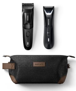 MANSCAPED® The Beard & Body Bundle 5.0 Contains: The Beard Hedger™ Premium Precision Trimmer and The Lawn Mower® 5.0 Ultra Electric Groin & Body Hair Trimmer