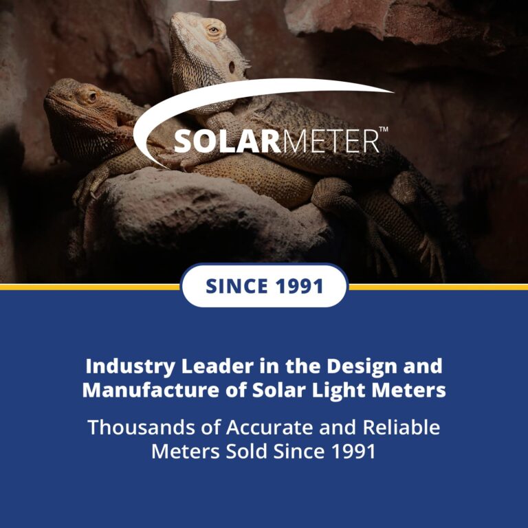 Solarmeter Model 6.5R Reptile UV Index Meter, Handheld Digital Radiometer for Measuring Ultraviolet Light, Measures 280-400 nm with Range from 0-199.9 UV Index, Made in USA, ABS Polymer, Black - Image 2