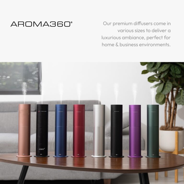 Aroma360 - Wireless Pro Essential Oil Diffuser - 600 sq ft Coverage - Cordless & Portable with Remote - Aromatherapy Scent Diffuser - Home, Spa, Office & Business - Air Freshener - Midnight Black - Image 4