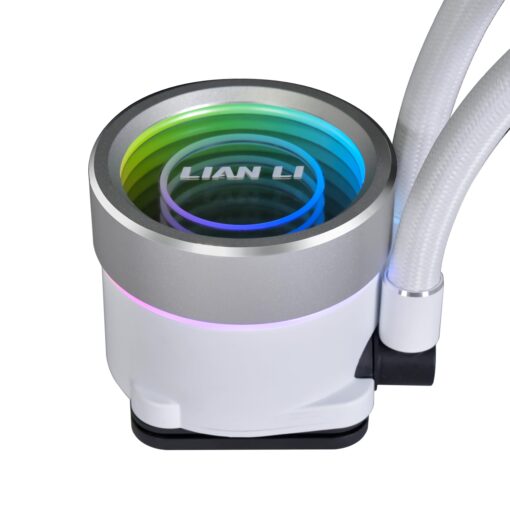 Lian Li Galahad II Trinity 360mm All-in-One ARGB CPU Liquid Cooler - White - Image 9