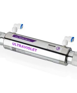 iSpring UVF11A UV Ultraviolet Light Water Filter with Smart Flow Control Switch 11W, 110V, 10-INCH