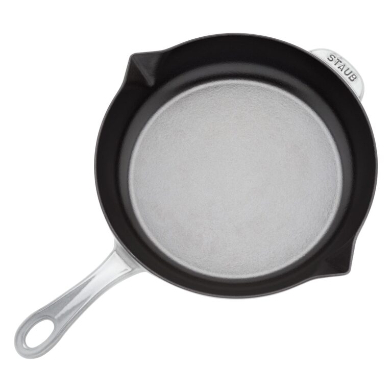 Staub Cast Iron 10-inch Fry Pan - Graphite Grey, Made in France - Image 7