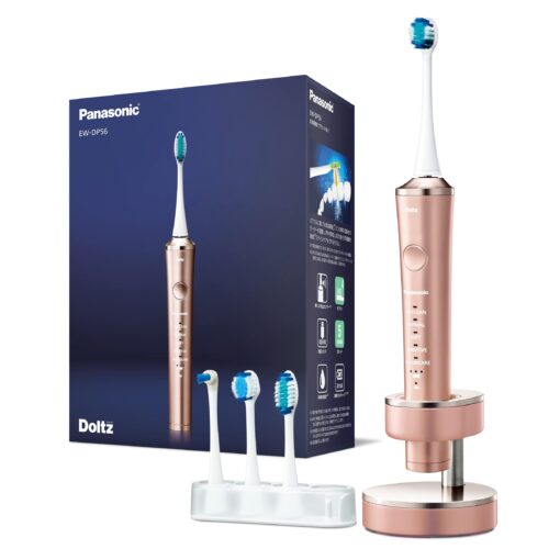 Panasonic EW-DP56 Doltz High Grade Model with Bluetooth Electric Toothbrush AC100-240V Shipped from Japan Released in 2022 (Safety Pink)