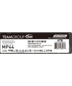 TEAMGROUP MP44 4TB SLC Cache Gen4x4 M.2 2280 PCIe 4.0 with NVMe Laptop & Desktop SSD Solid State Drive R/W Speed up to 7400 / 6900MB/s TM8FPW004T0C101