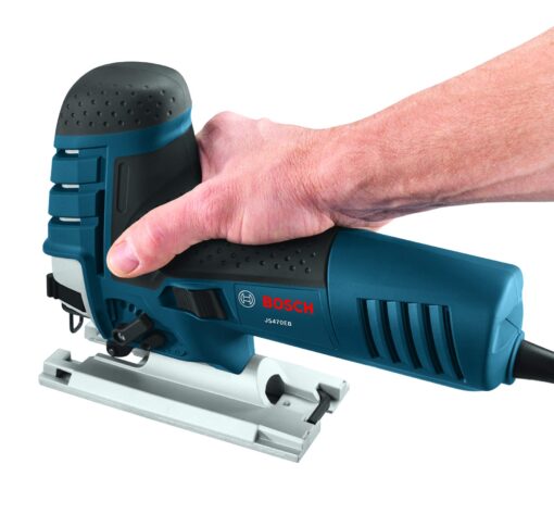 BOSCH JS470EB Corded Barrel-Grip Jig Saw - 120V Low Vibration, 7 Amp Variable Speed for Smooth Cutting up to Up To 5-7/8 Inch on Wood, 3/8 Inch on Steel For Countertops - Image 4