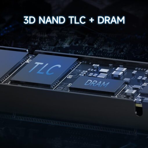 fanxiang S770 2TB NVMe M.2 SSD for PS5 - with Heatsink and DRAM, Up to 7300MB/s, PCIe 4.0, Suitable for Playstation 5 Memory Expansion, Game Enthusiasts, IT Professionals - Image 6