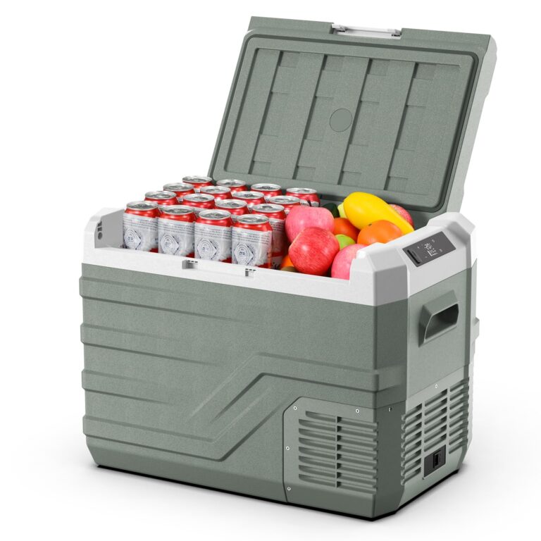 Alpicool Car Refrigerator 12 Volt Refrigerator 37QT. Freezer Electric Cooler, Portable Fridge for Car 12/24V DC 100~240V AC Portable Freezer for Camping RV Camper Truck -4℉-68℉
