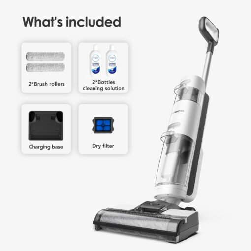 Tineco iFLOOR 3 Breeze Complete Wet Dry Vacuum Cordless Floor Cleaner and Mop One-Step Cleaning for Hard Floors - Image 2