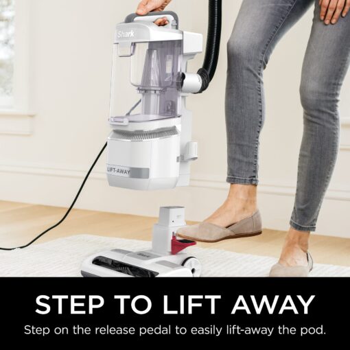 Shark LA300 Navigator Lift-Away ADV Corded Upright Vacuum, White (Renewed) - Image 6