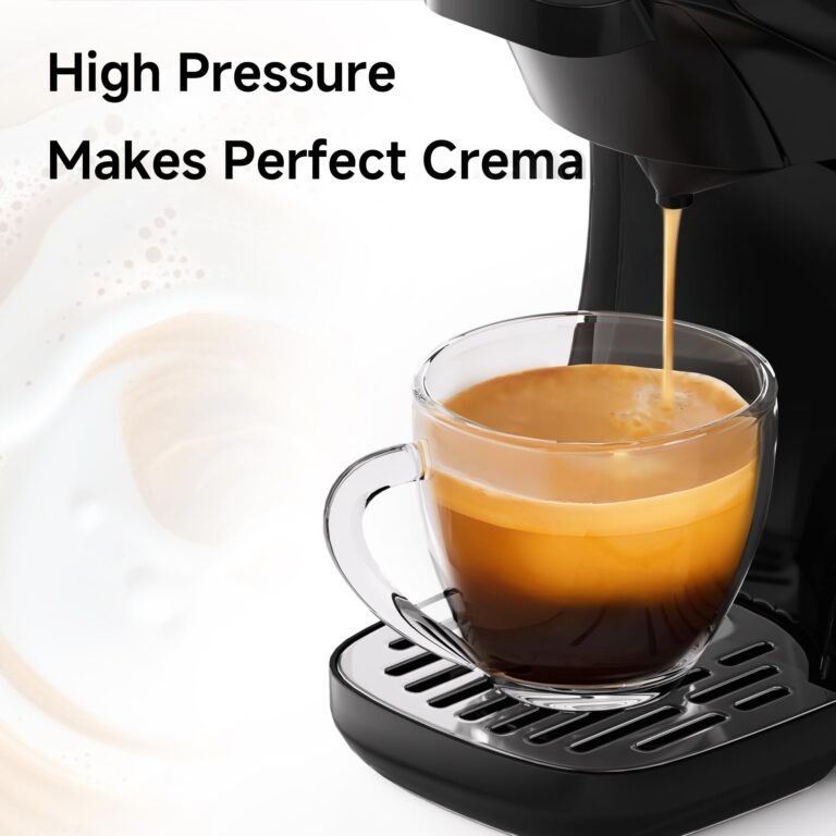 HiBREW H1B 6-in-1 Pods Coffee Maker, 19 Bar Espresso Machine for Pods, Compatible with Kcup*/Nes*/DG*/Espresso Powder, Makes iced coffee (Black) - Image 2