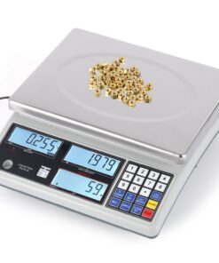Bonvoisin Industrial Counting Scale Digital Scale for Parts and Coins kg/g/lb Electronic Gram Scale Inventory Counting Scale Industrial Parts Coins Piece Counting Scale (30kg/66lb, 1g)
