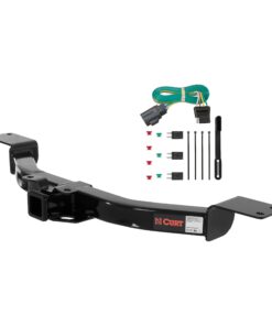 CURT 99313 Class 3 Trailer Hitch, 2-Inch Receiver, 4-Pin Wiring Harness, Select Buick Enclave, Chevy Traverse, GMC Acadia