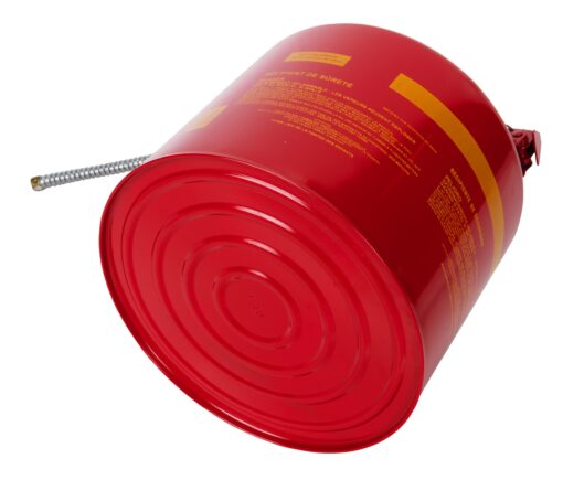 Eagle 5 Gallon Type II Red Safety Gas Can for Gasoline with Flame Arrester, Self-Closing Lid, and 12" x 5/8" Flexible Metal Hose, Made in the USA, Galvanized Steel Flammable Storage Can, U251SX5 - Image 5