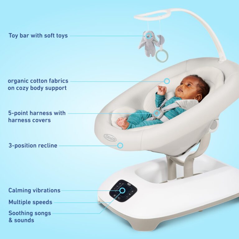 Graco SmartSense Baby Swing with Cry Detection Technology - Image 5