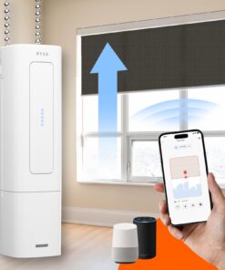 RYSE SmartShade + BatteryPack | Smart Home Smart Shades with Remote | Turn Your Current Shades into SmartShades | Smart Home Smart Blinds Motorized Window Shades (SmartShade + Wireless Battery Pack)