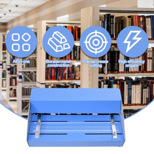 Electric Paper Cutter | Electric Paper Creasing Machine | Paper Slicer Scrapbooking Supplies, Paper Cutting Device for Invitations, Tickets, Cards - Image 7
