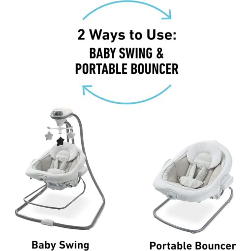 Graco DuetConnect LX Seat & Bouncer, Redmond - Image 4